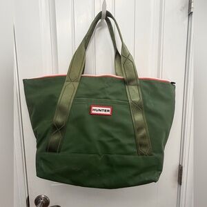 Hunter Olive Green Duffel Bag
